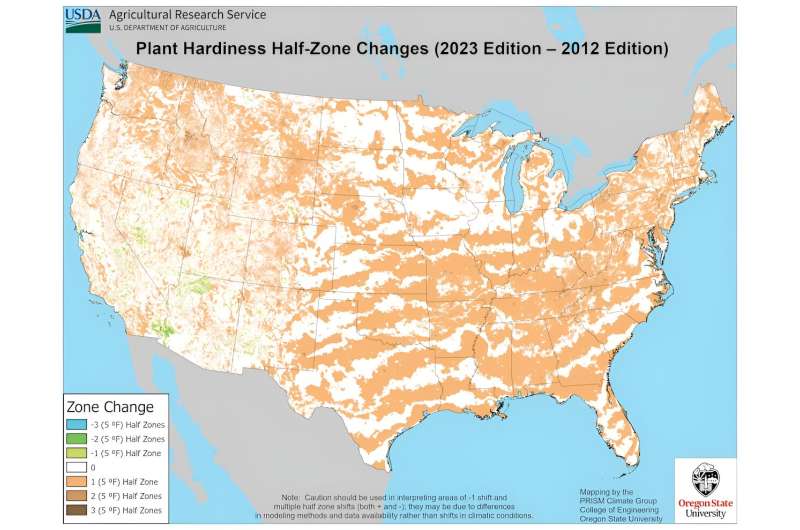 Climate change is shifting the zo<em></em>nes wher<em></em>e plants grow – here's what that could mean for your garden